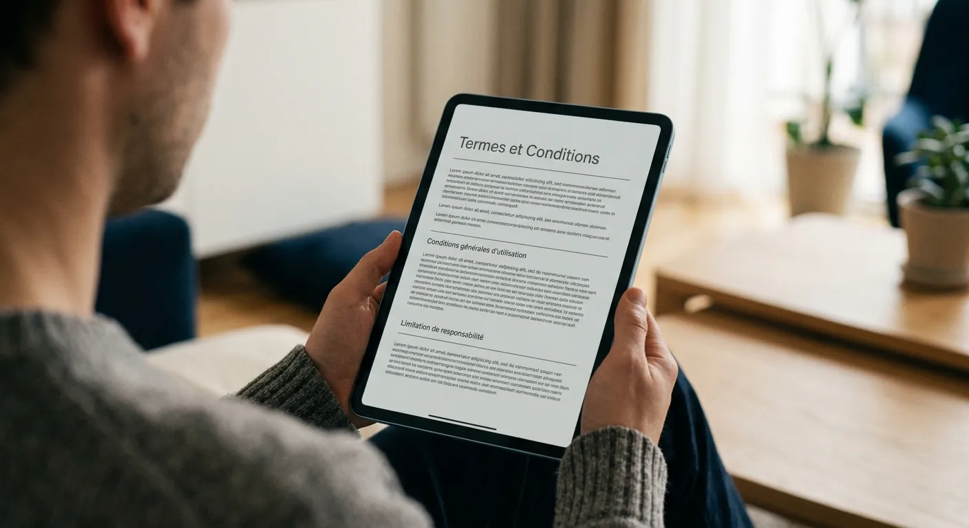 Consultation des conditions d’un bonus de bienvenue sans dépôt