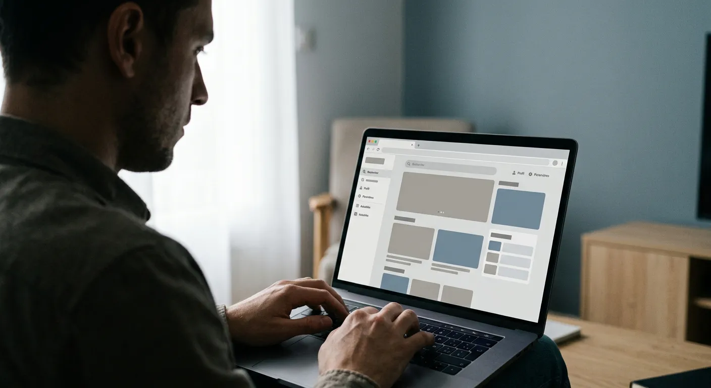 Parcours utilisateur lors de la redirection vers la plateforme unifiée