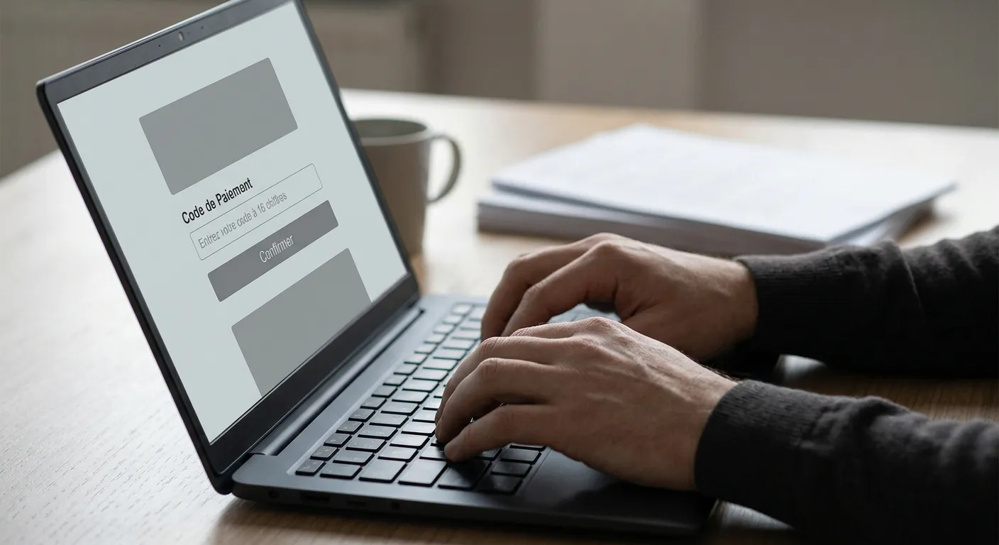 Processus de dépôt avec Paysafecard sur un site de paris sportifs