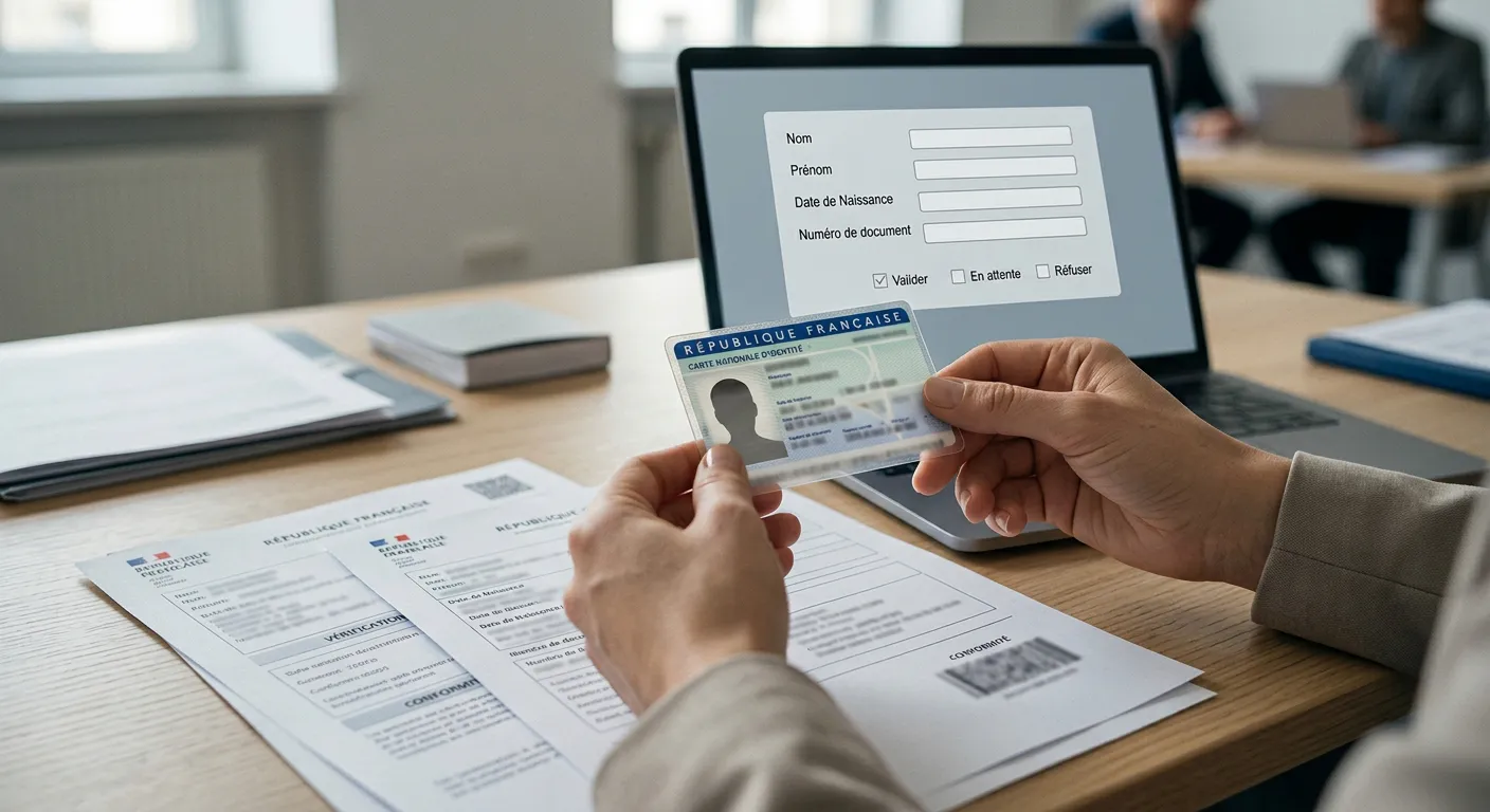 Processus de vérification d’identité KYC obligatoire pour les retraits